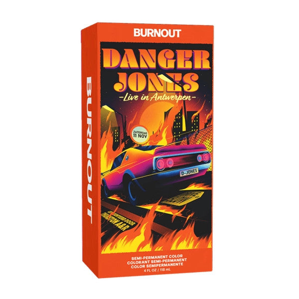 Danger Jones Semi Permanent Hair Colour - BURN OUT (Orange) 118ml