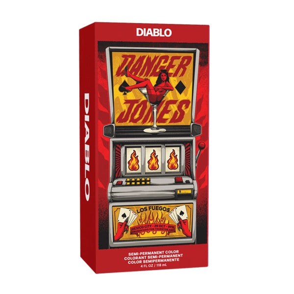 Danger Jones Semi Permanent Hair Colour - DIABLO (Red) 118ml