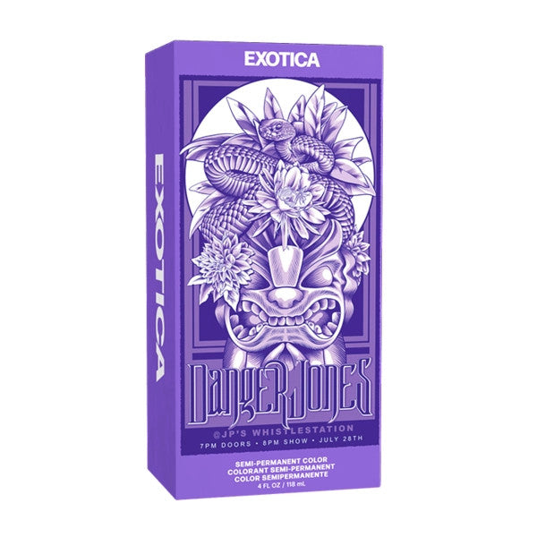 Danger Jones Semi Permanent Hair Colour - EXOTICA (Light Purple) 118ml
