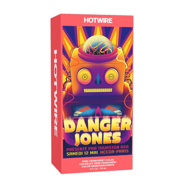 Danger Jones Semi Permanent Hair Colour - HOTWIRE (Neon Orange) 118ml