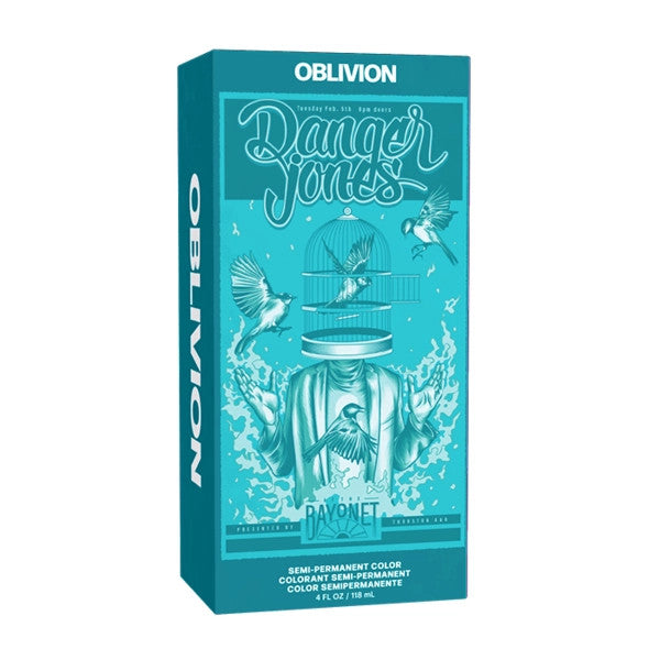 Danger Jones Semi Permanent Hair Colour - OBLIVION (Teal) 118ml