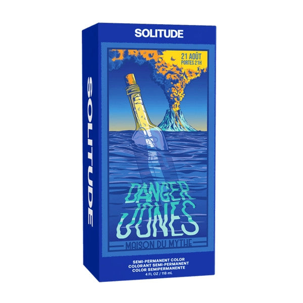 Danger Jones Semi Permanent Hair Colour - SOLITUDE (Blue) 118ml