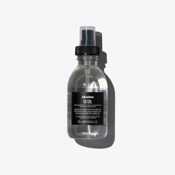 Davines OI Oil 135ml – Anti-Frizz Shine Oil for Dry or Coarse Hair