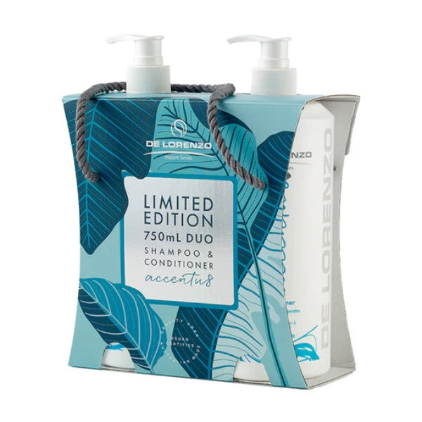 De Lorenzo Instant Accentu8 Shampoo & Conditioner 750ml