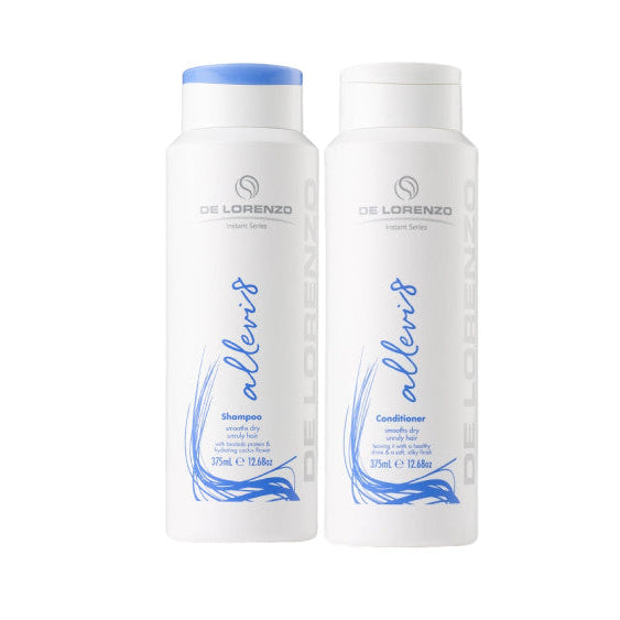 De Lorenzo Instant ALLEVI8 Shampoo & Conditioner 375ml Bundle