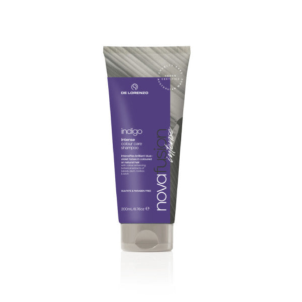 De Lorenzo Novafusion INTENSE Shampoo -  Indigo 200ml