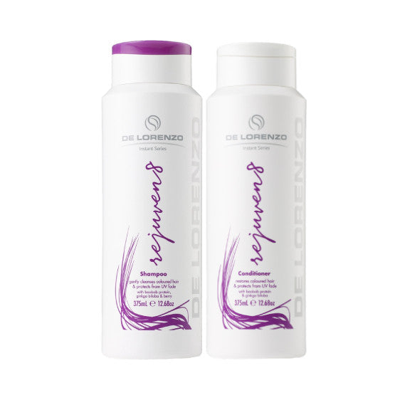 De Lorenzo Instant REJUVEN8 Shampoo & Conditioner 375ml Bundle