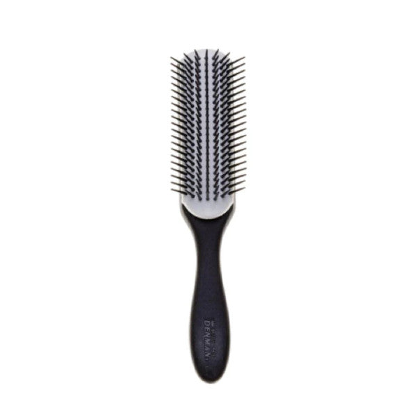 Denman D3N Noir Medium Styling 7 Row Black/White Brush