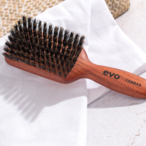 Evo CONRAD Natural Bristle Paddle Brush