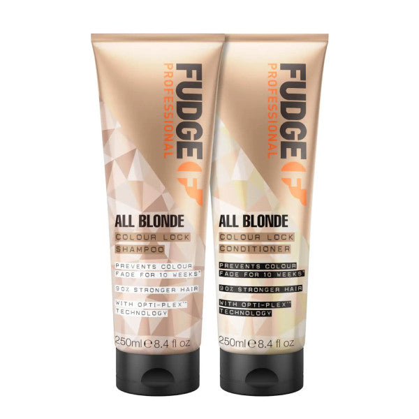Fudge ALL BLONDE Colour Shampoo & Conditioner 250ml Bundle