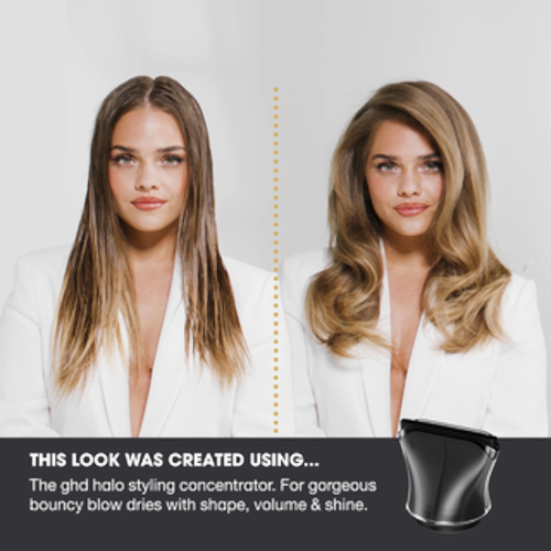 ghd Speed Halo Styling Concentrator Nozzle in Black