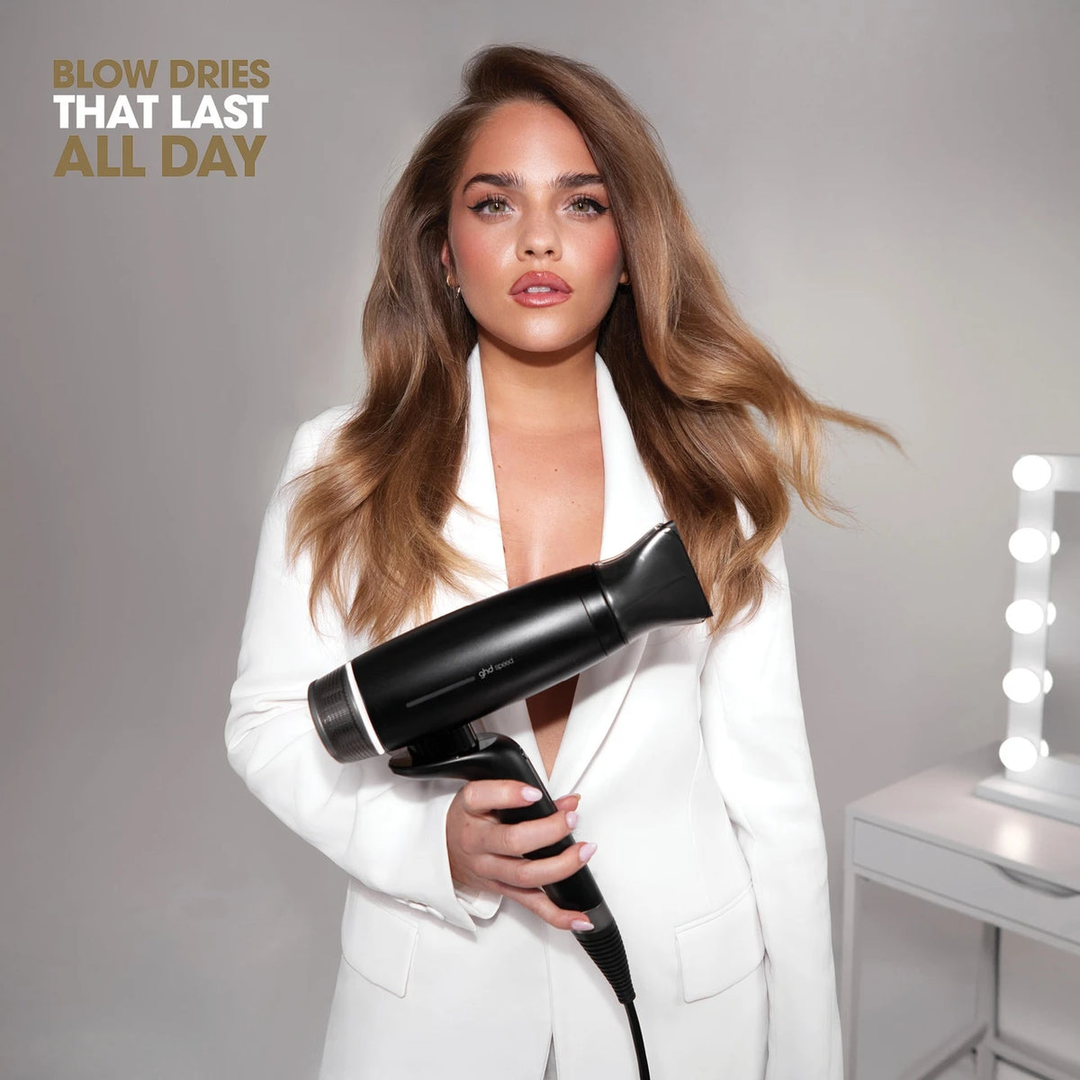 ghd Speed Ionic Hair Dryer in Matte Black