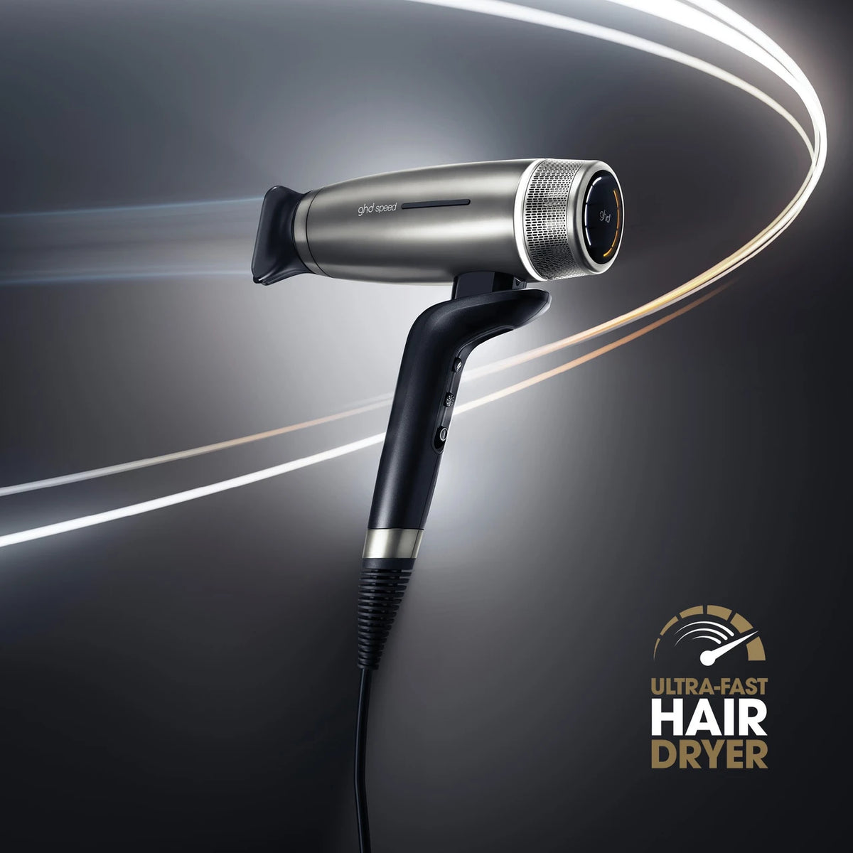 ghd Speed Ionic Hair Dryer in Titanium Black
