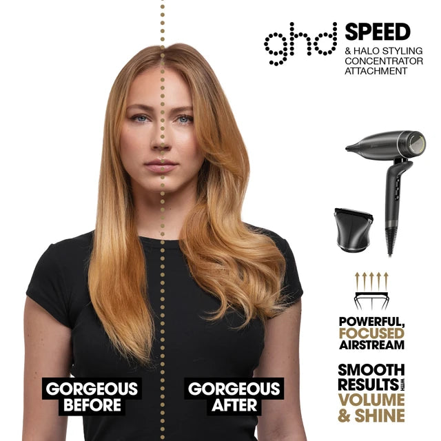 ghd Speed Ionic Hair Dryer in Titanium Black