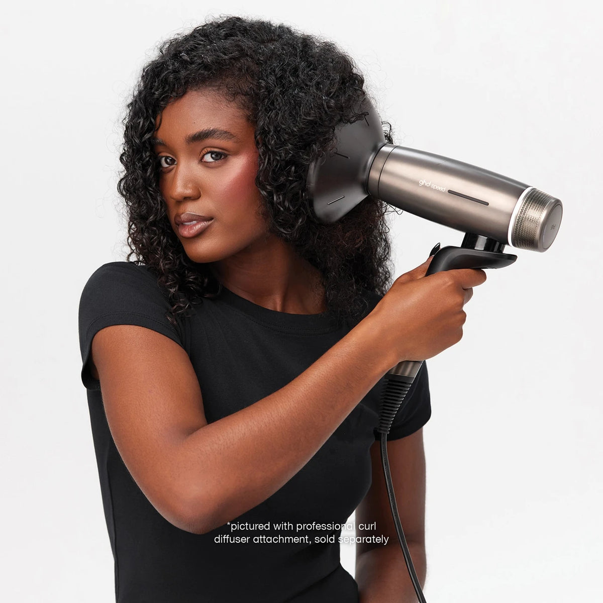 ghd Speed Ionic Hair Dryer in Titanium Black