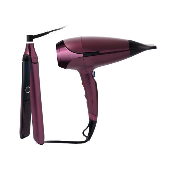 ghd Cherry Chic Collection DELUXE Gift Set in Cherry Red
