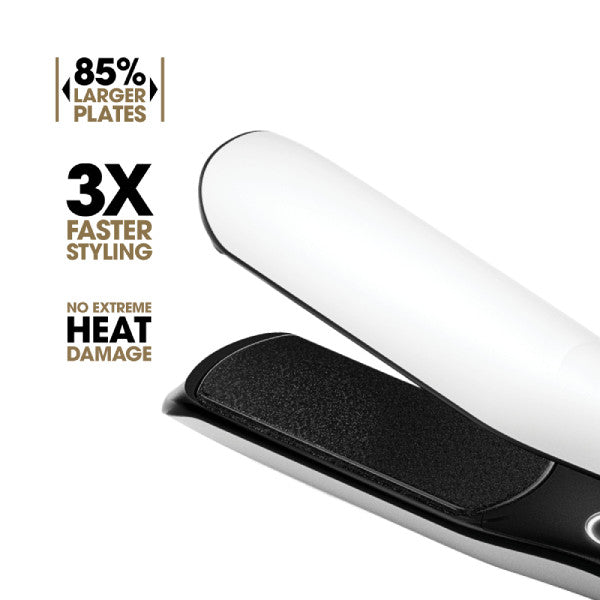 ghd Chronos Max Wide Plate Straightener â€“ White