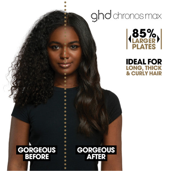 ghd Chronos Max Wide Plate Straightener â€“ White