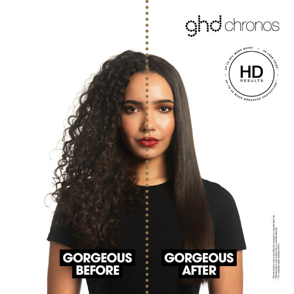 ghd Chronos Ultra-Fast HD Hair Straightener - White