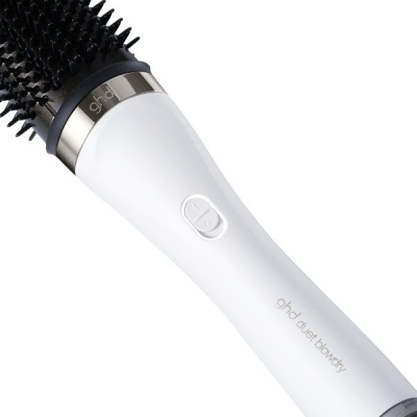 ghd Duet Blow Dry 2-in-1 Hair Dryer Brush in White