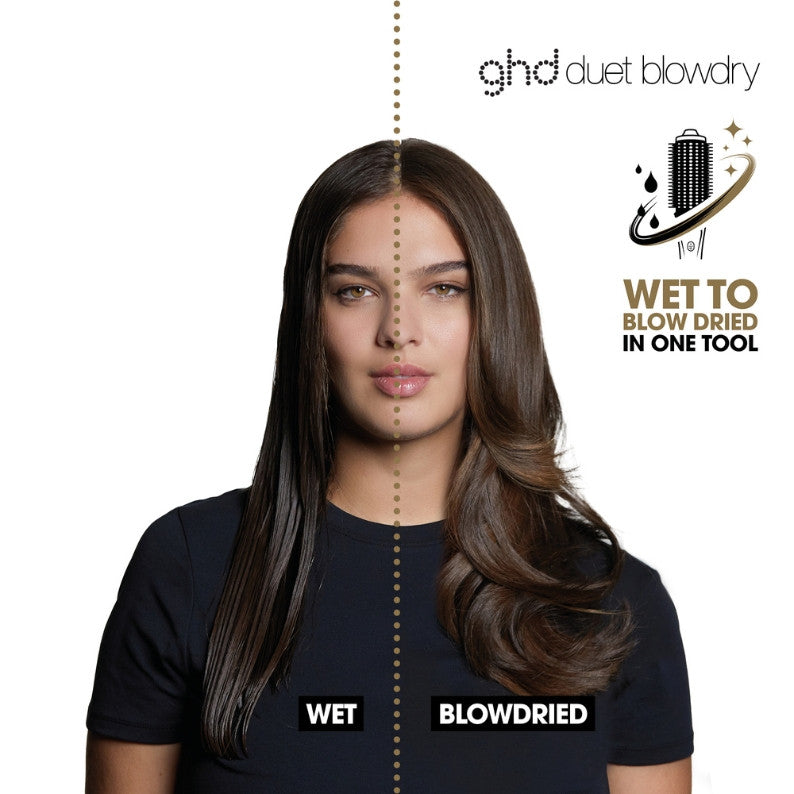 ghd Duet Blowdry 2-in1 Blowdry Brush in Galactic Lilac