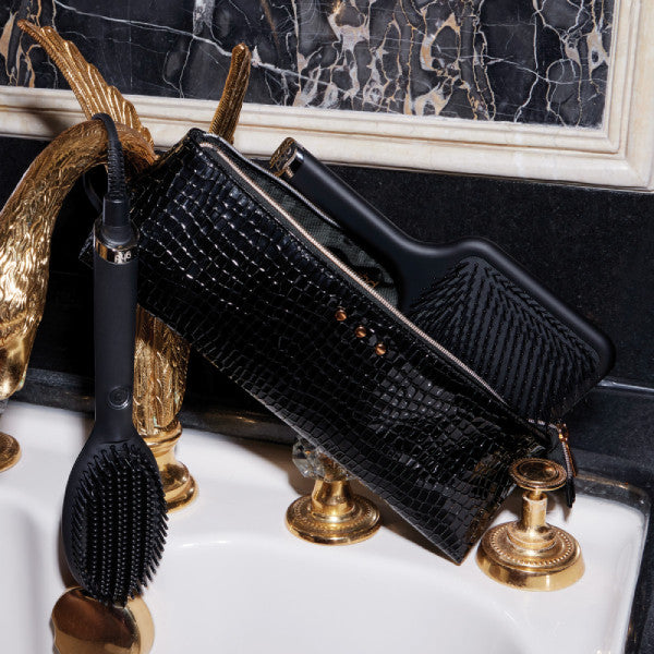 ghd Limited Edition Glide Hair Straightener Brush Gift Set