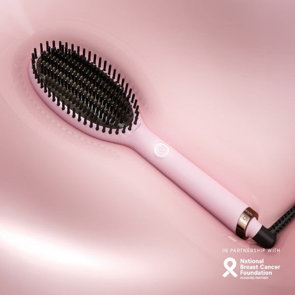 ghd Pink Collection Glide Smoothing Hot Brush in Pink Sorbet