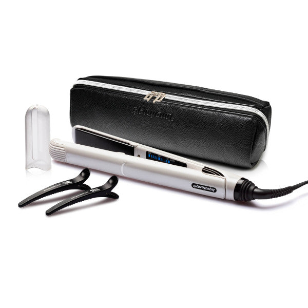 GlamPalm Clinic 24mm Diamond White Straightener