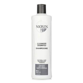Nioxin System 2 Shampoo 300ml - For Natural Hair with Progressed Thinning (Sale)
