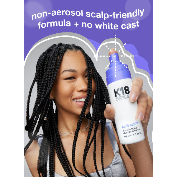 K18 AirWash Dry Shampoo 118ml