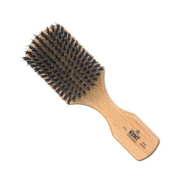Kent Mens Finest Beechwood Club Men's Hair Brush - Black Bristle (OG2)