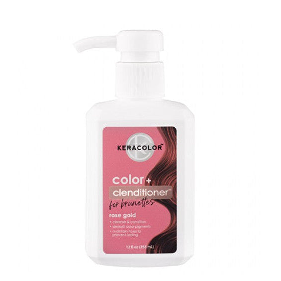 Keracolor Color + Clenditioner 355ml - ROSE GOLD FOR BRUNETTES