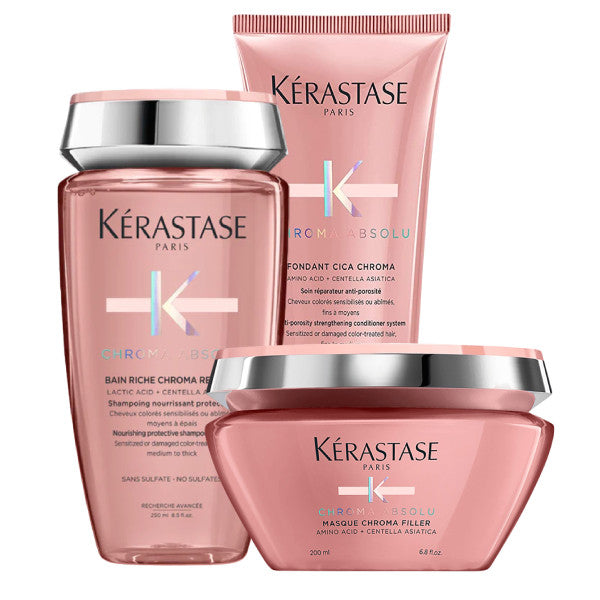 Kerastase Chroma Absolu RICHE Trio Bundle