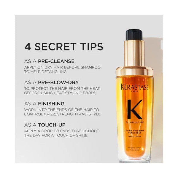 Kerastase Elixir Ultime Original Hair Oil - Refill 75ml