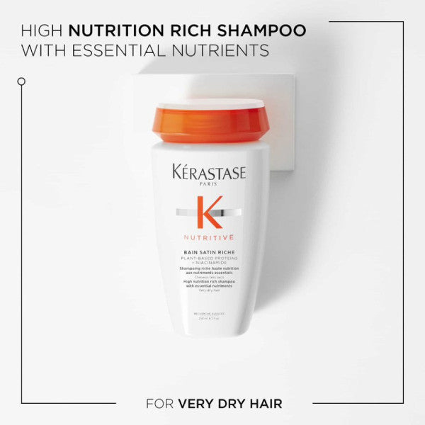 Kerastase Nutritive Bain Satin RICHE for Very Dry Hair 250ml