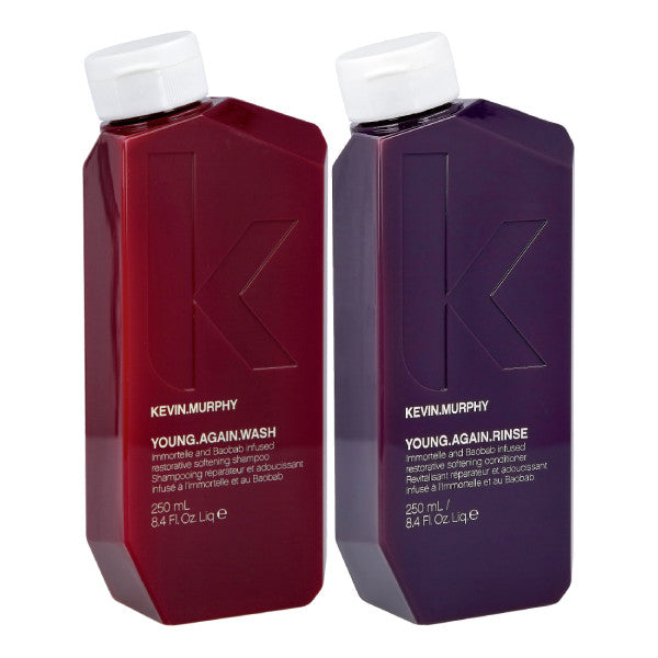 Kevin Murphy YOUNG AGAIN Wash & Rinse 250ml Bundle