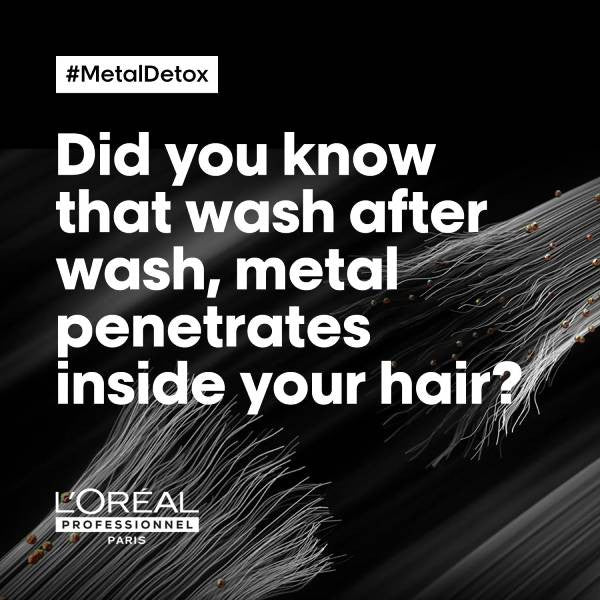 L'Oreal Serie Expert Metal Detox Anti-Metal Cleansing Cream Shampoo 300ml