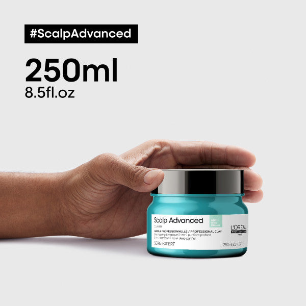L'Oreal Scalp Advanced Anti-Oiliness 2in1 Deep Purifier Clay 250ml