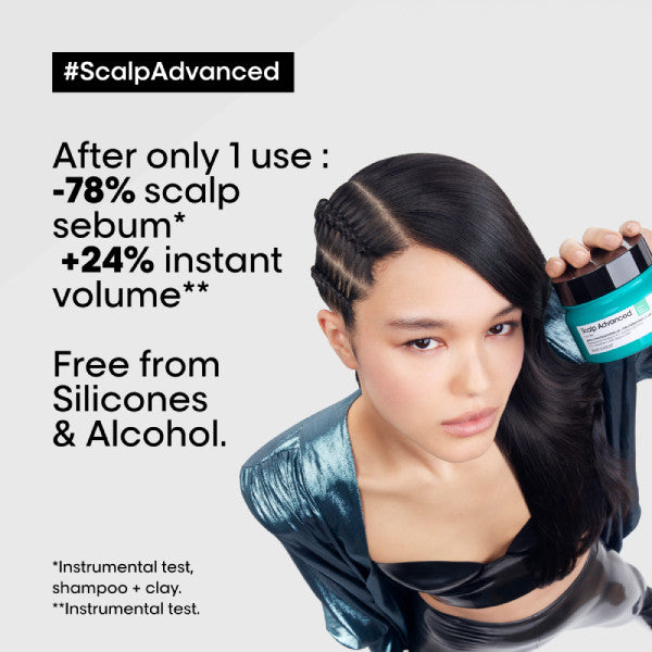 L'Oreal Scalp Advanced Anti-Oiliness 2in1 Deep Purifier Clay 250ml