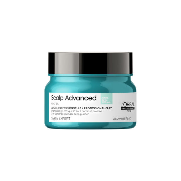 L'Oreal Scalp Advanced Anti-Oiliness 2in1 Deep Purifier Clay 250ml