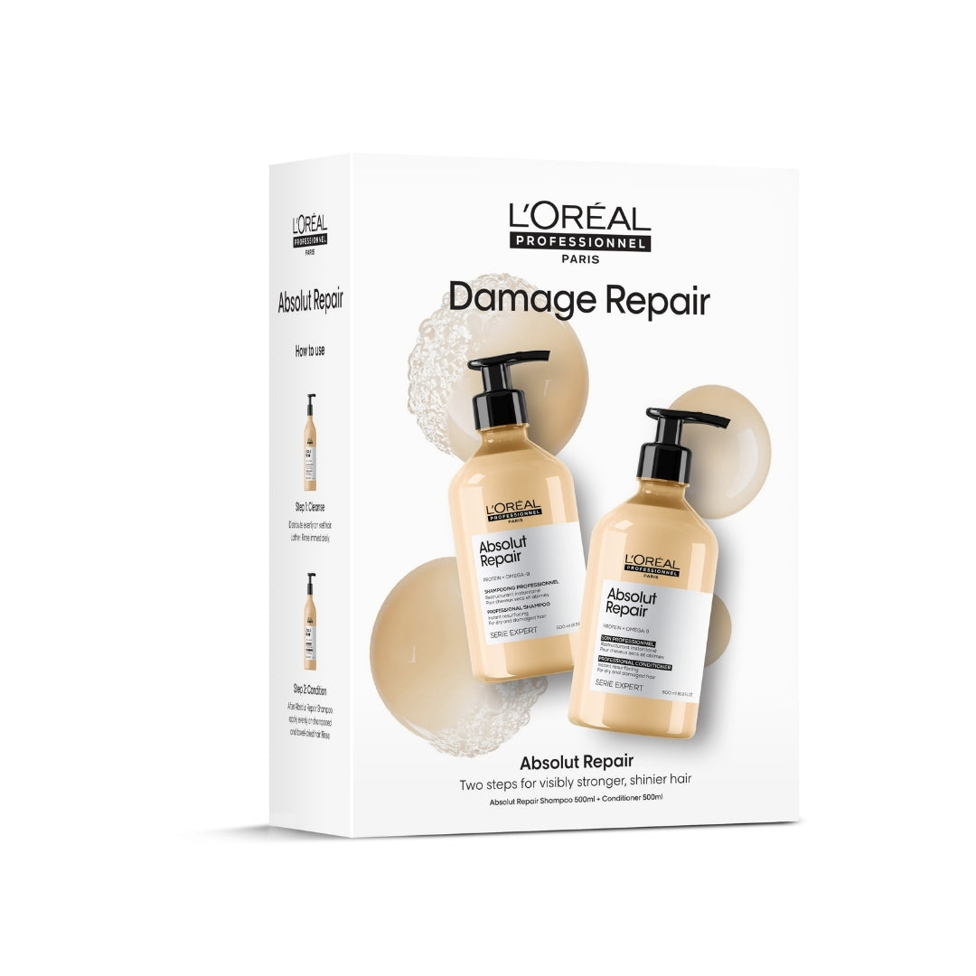 L'Oreal Serie Expert 500ml Absolut Repair Duo Gift Pack
