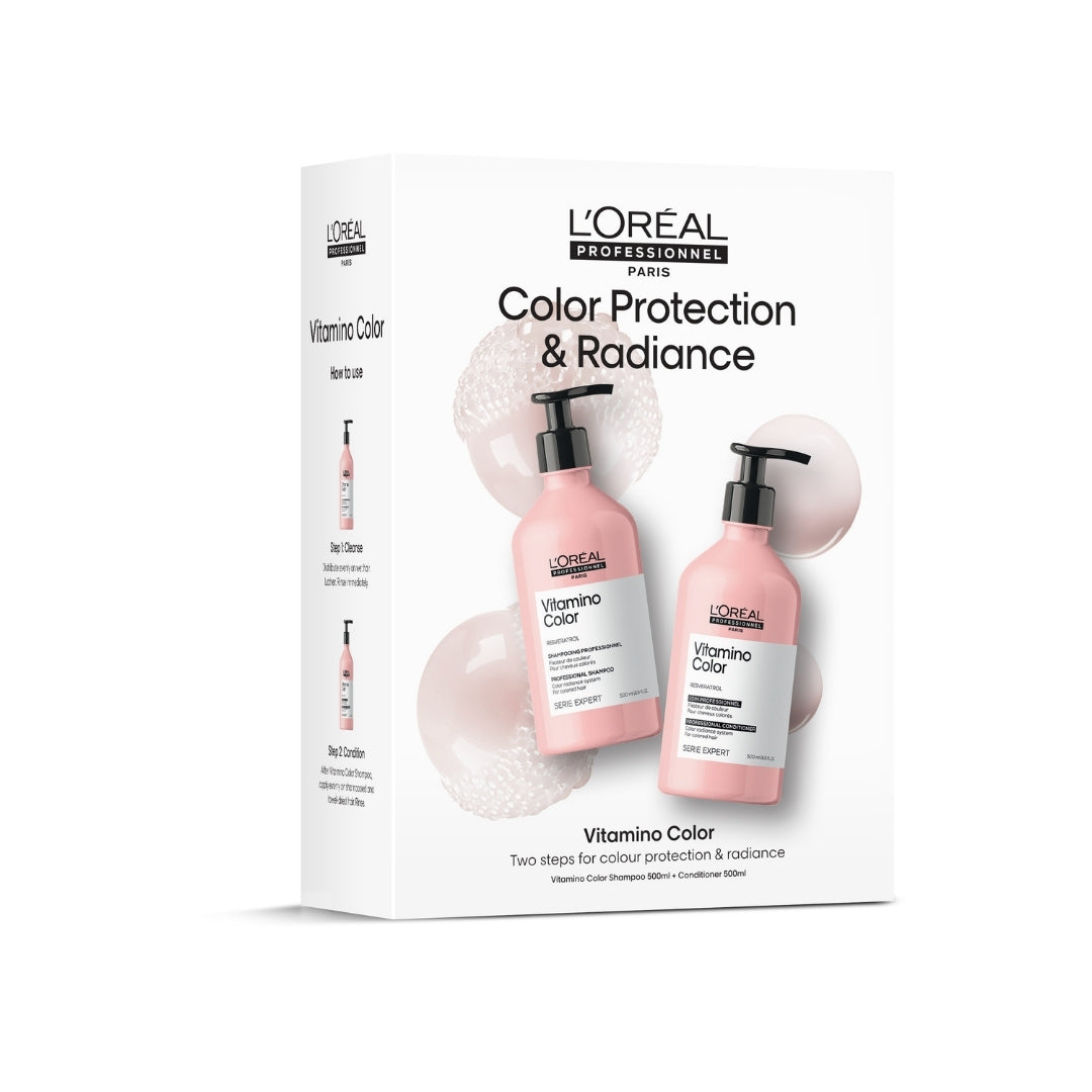 L'Oreal Serie Expert 500ml Vitamino Colour Duo Gift Pack