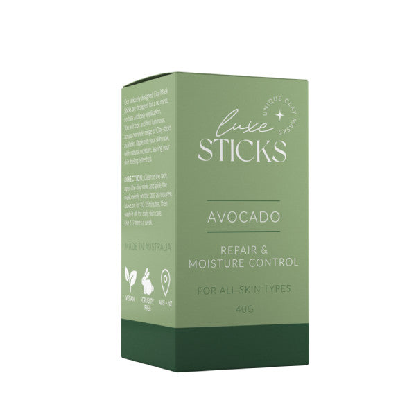 Luxe Sticks AVOCADO Clay Stick 40g