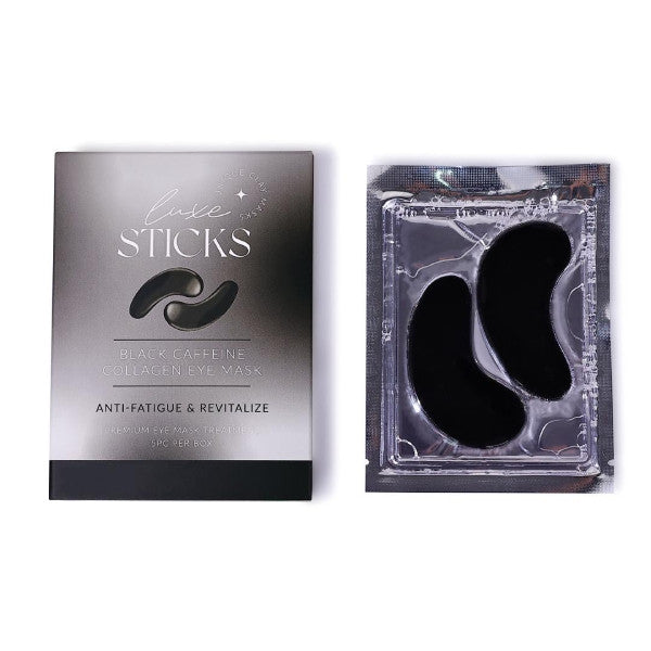 Luxe Sticks BLACK CAFFEINE Collagen Eye Mask