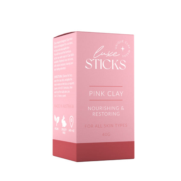 Luxe Sticks PINK MINERAL Clay Stick 40g