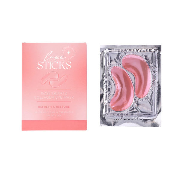 Luxe Sticks ROSE QUARTZ Collagen Eye Mask