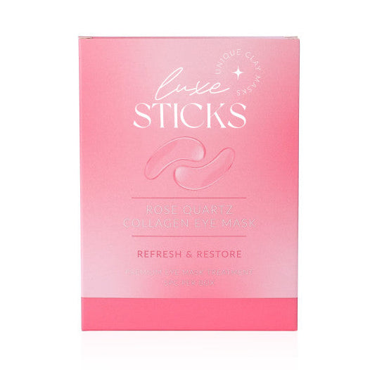 Luxe Sticks ROSE QUARTZ Collagen Eye Mask
