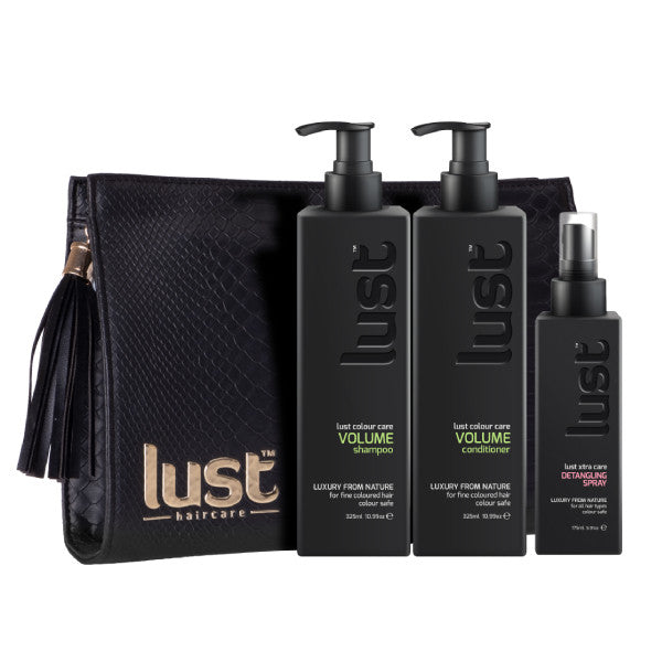 Lust VOLUME Duo + Detangling Spray Gift Pack