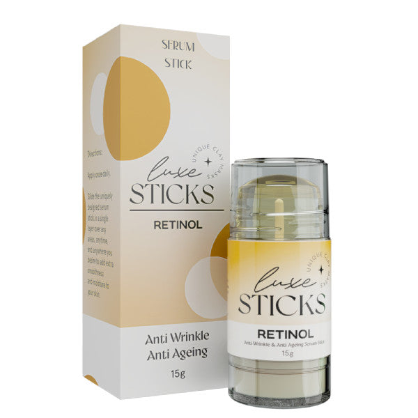 Luxe Sticks RETINOL Anti Wrinkle Anti Ageing Serum Stick 15g