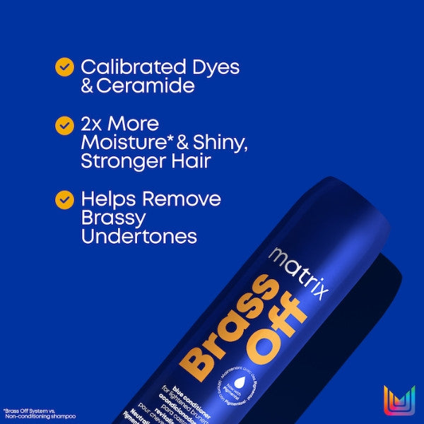Matrix Total Results Brass Off Blue Conditioner 300ml